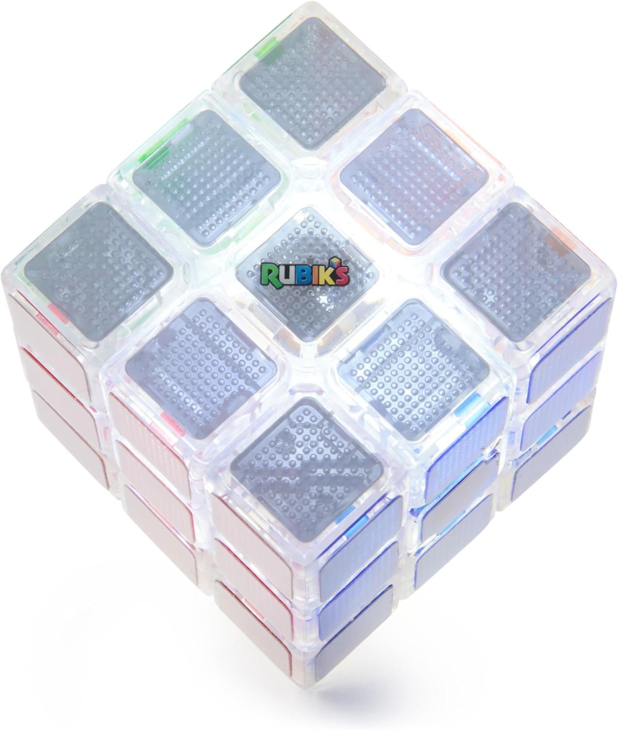 Rubik’s Cube, Pulse Cube, Light-Up Brain Teaser Puzzle for Speed Cubers, Solve The Puzzle Before The Lights Turn Off, Problem-Solving Brain Teaser & Fidget Toy, Stocking Stuffers for Ages 8 & Up
